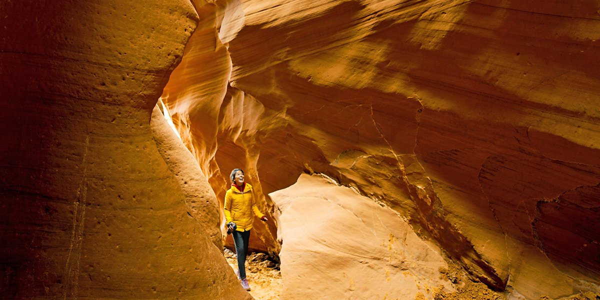 Antelope Canyon from the giant screen film Into America's Wild