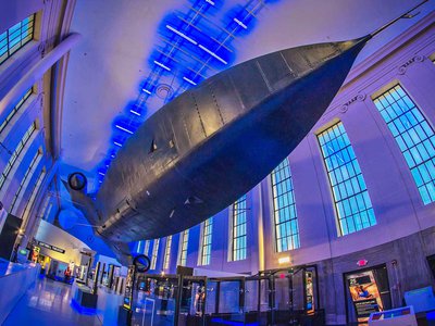 SR-71 view from underneath.